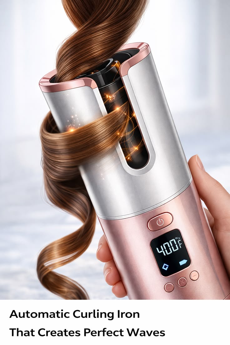Automatic Electric Hair Curler and Waver Iron