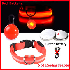 Usb Charging Glowing Dog Collar with Pendant Detachable Luxury Led Light Bright for Small Dogs Cat Night Safety Collar Wholesale
